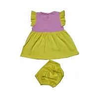 Kids wear for Girls Frock and Pant 100% Cotton Baby Wear.-thumb2