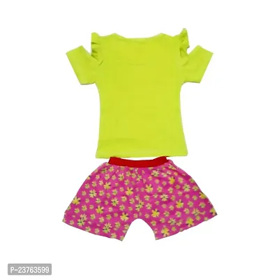 Kids wear for Girls Frock and Pant 100% Cotton Baby Wear.-thumb3