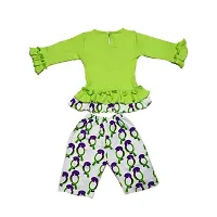 Kids wear for Girls Girl Top and Pant 100% Cotton Baby Wear.-thumb2