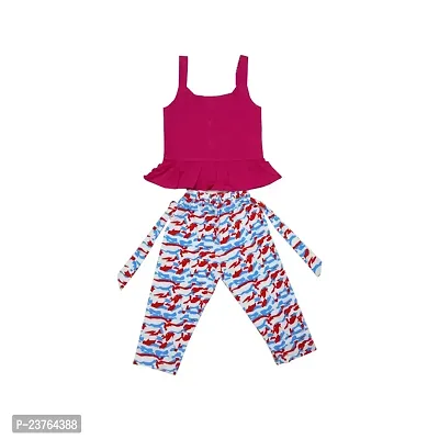 Kids wear for Girls Frock and Pant 100% Cotton Baby Wear.-thumb3