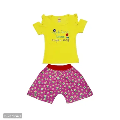 Kids wear for Girls Frock and Pant 100% Cotton Baby Wear.