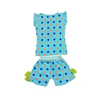 Berries Fashion Girl Top and Pant 100% Cotton Baby Wear.-thumb2