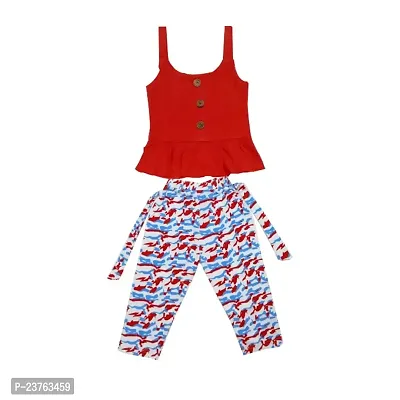 Kids wear for Girls Frock and Pant 100% Cotton Baby Wear.