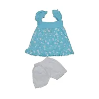 Berries Fashion Girls Frock  Pant 100% Cotton Baby Wear-thumb2