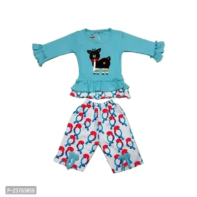 Berries Fashion Girl Top and Pant 100% Cotton Baby Wear.