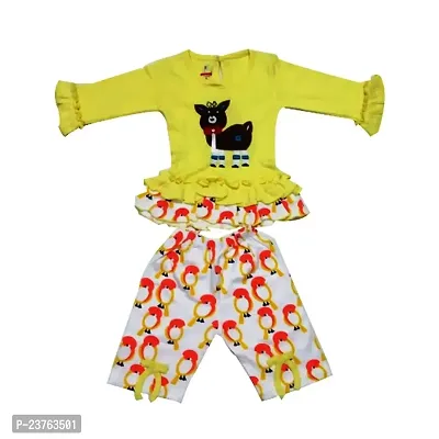 Berries Fashion Girl Top and Pant 100% Cotton Baby Wear.