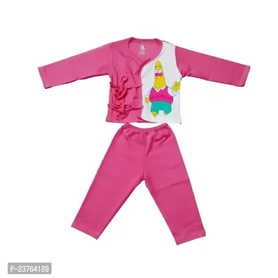 Kids wear for Girls Shirt and Pant 100% Cotton Baby Wear.-thumb0