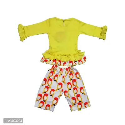 Kids wear for Girls Frock and Pant 100% Cotton Baby Wear.-thumb3