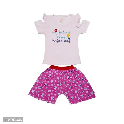 Berries Fashion Girl Top and Pant 100% Cotton Baby Wear.