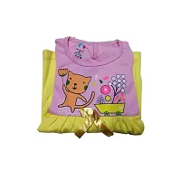 Kids wear for Girls Frock and Pant 100% Cotton Baby Wear.-thumb1