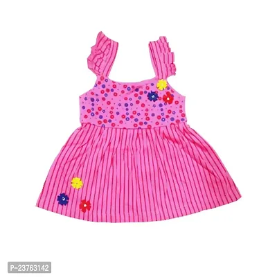 Berries Fashion Girl Frock and Pant 100% Cotton Baby Wear.