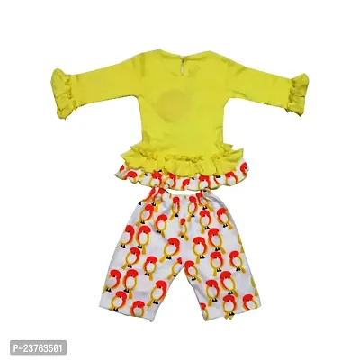 Berries Fashion Girl Top and Pant 100% Cotton Baby Wear.-thumb3