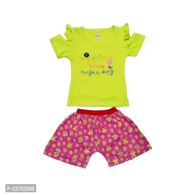 Kids wear for Girls Frock and Pant 100% Cotton Baby Wear.