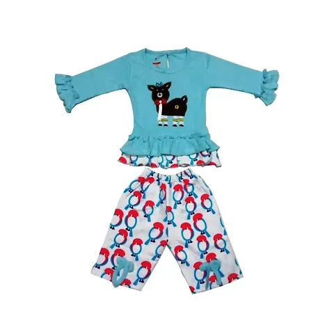 Berries Fashion Girl Top and Pant 100% Baby Wear.