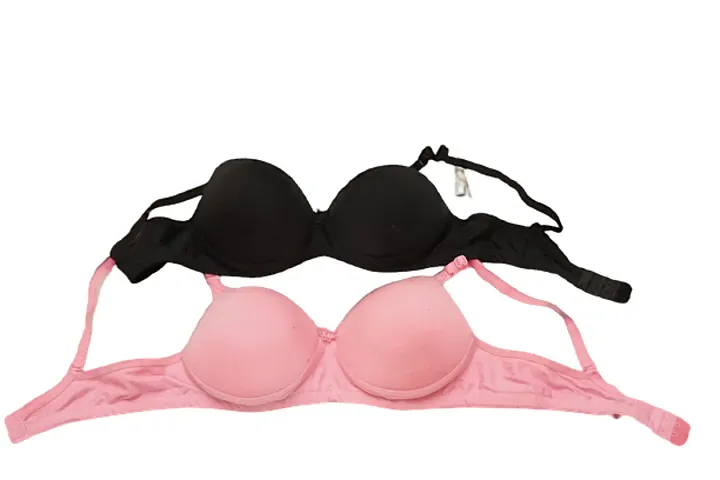 Buy Pack of 4 Women Full Coverage Lightly Padded Bra (Multicolor) Online In  India At Discounted Prices