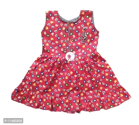 Trendy Beautiful Cotton Frock for Girls
