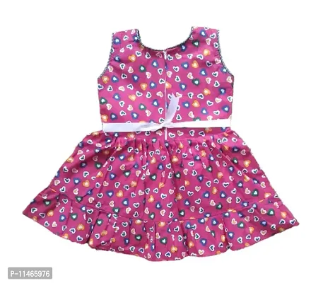 Trendy Beautiful Cotton Frock for Girls-thumb2