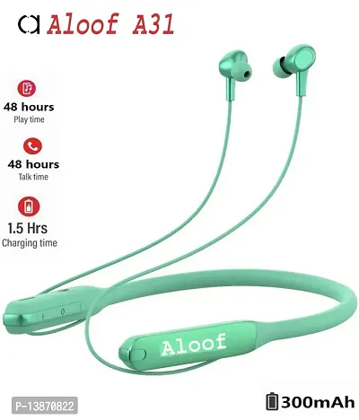 A31 Neckband with ASAP Charge and upto 48 Hours Playback Music with mic