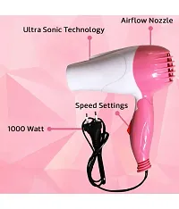 Buy 1 Get 1 Free Hair Dryer NV -1290 And Rechargeable Folding Mini Fan-thumb1