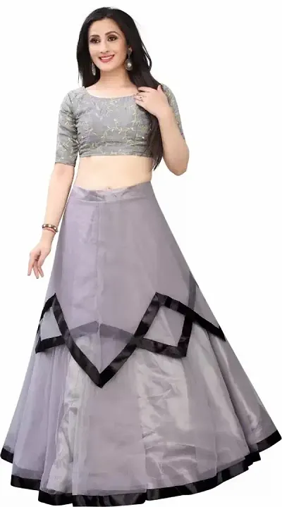 Fancy Net Lehenga Choli For Women