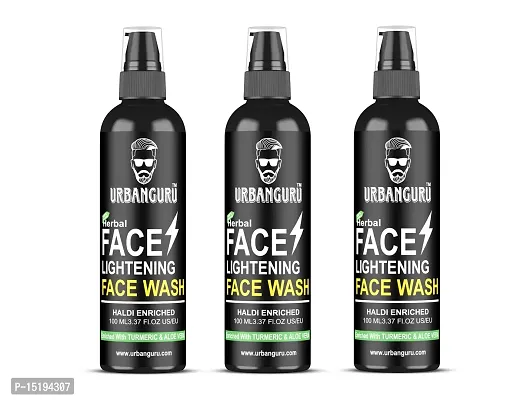 Face Lightenig Gel Face Wash (100 ML) Pack Of 3