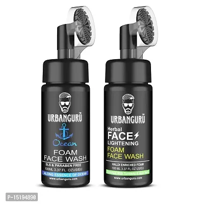 Ocean  Face Lightening Foam Face Wash Combo (100Ml)