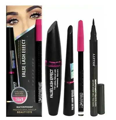 Best Quality 3 in 1 Eyebrow Pencil, Eyeliner, Mascara With Combo