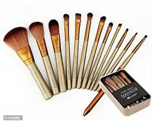 Premium Quality Naked Make Up Brush Set Of 12
