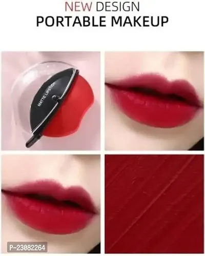 Apple Shape Red Lipstick Matte Long Lasting 12 gm-thumb2