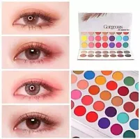 Premium Quality Glazed 63 Color Eye Shadow(Multicolor)-thumb2