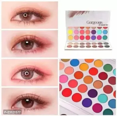 Premium Quality Glazed 63 Color Eye Shadow(Multicolor)-thumb3
