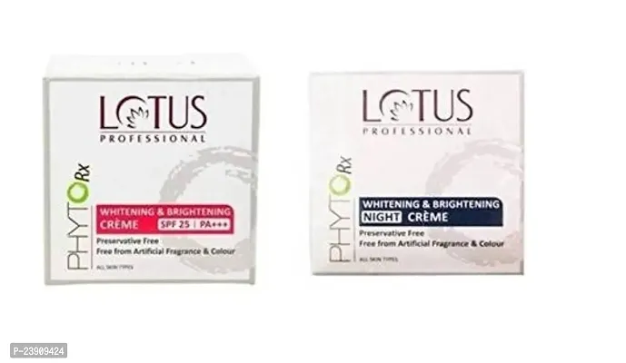 LOTUS PROFESSIONAL WHITENING DAY CREAM  NIGHT CREAM 50 G (PACK OF 2)-thumb0