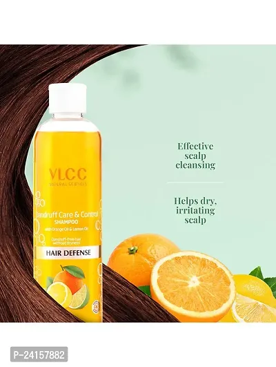 VLCC Dandruff Care And Control Hair Defense Shampoo 350 ML-thumb0