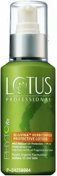 Lotus Herbals Professional Phyto Rx Rejuvina Herb Complex Protective Lotion, 100ml Men  Women Men  Women  (100 ml)
