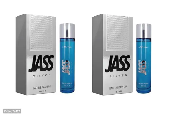 JASS Silver - Eau De Parfum (60 ml e) Eau de Parfum - 60 ml  (For Men  Women) (Pack Of 2)-thumb0