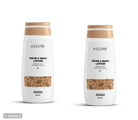Assure Hand And Body Lotion 250 ML (Pack Of 2)