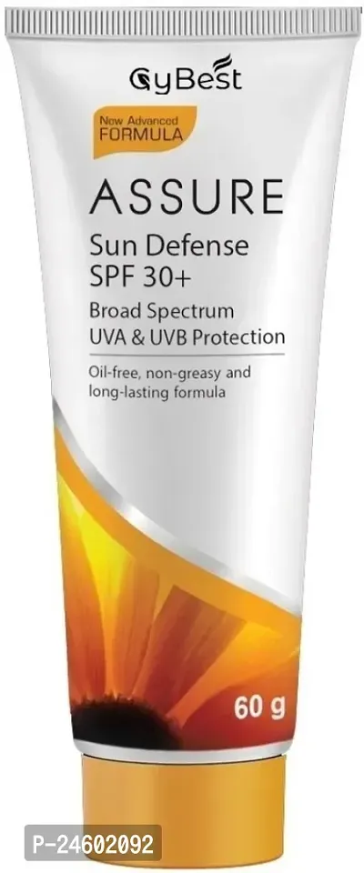 Assure Sun Defense SPF 30+ Broad Spectrum UVA  UVB Protection 60 g-thumb0