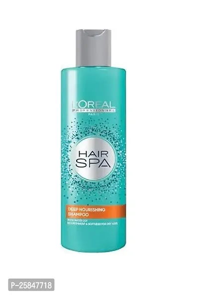 Loreal Professional Hair Spa Deep Nourishing Shampoo for Dry Hair with Water Lily, 250 ml