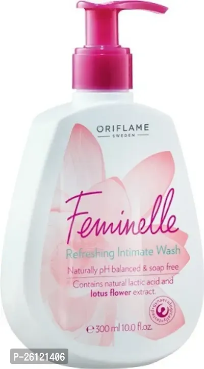 Oriflame Feminelle Refreshing Intimate Wash Naturally PH Balanced And Soap Free 300 ML-thumb0