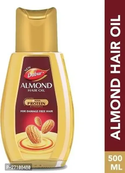 Dabur ALMOND HAIR OIL 500 ML Hair Oil  (500 ml)-thumb0