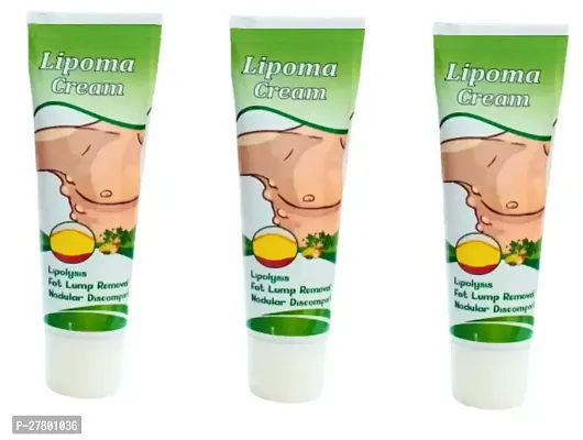 Lipoma Removal Cream Mild Easy To Use Care Cream Wide Applaications|Herbal RemediesResins 20g(Pack Of 3)