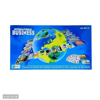 Bonanza Game of Money International Business Board Game for Kids (Multicolour)-thumb0