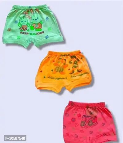 Stylish Multicoloured Cotton Printed Panty For Girls Pack of 6