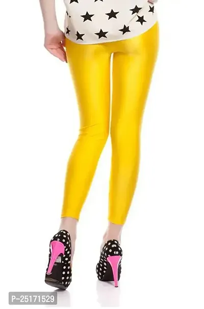 Buy Elleven Lime Yellow Leggings for Women's Online @ Tata CLiQ