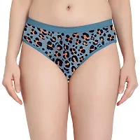 The Stretch Cotton Hipster Panty | Antimicrobial And Stain Release Finish Bikini | Cotton -Pack of 3-Colors-thumb2