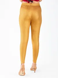 Shiny Light Golden Shining Shimmer Leggings for Women  Girls | Shiny Golden Pants Legging-thumb3