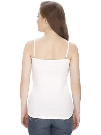 Women's Cotton Camisole Slip Detachable /Removable Straps Strapless Spaghetti Inner Wear Tank Top Camisole-thumb2