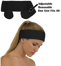 Cotton Facial Band Headband For Women Pack of 2 -(Colors May Change)-thumb1