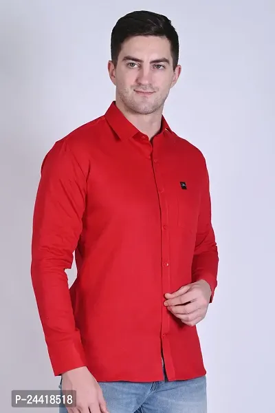 Stylish Cotton Long Sleeves Shirt For Men