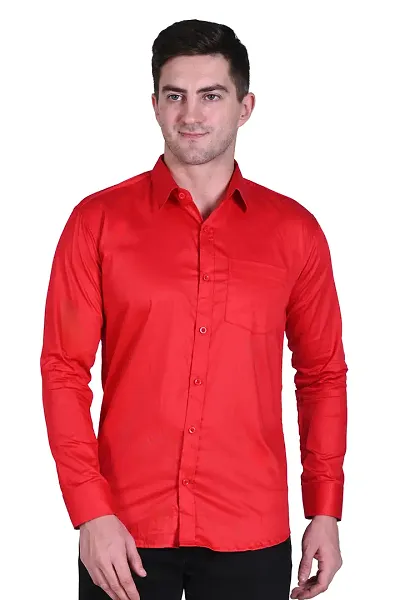 Stylish Linen Solid Shirts For Men